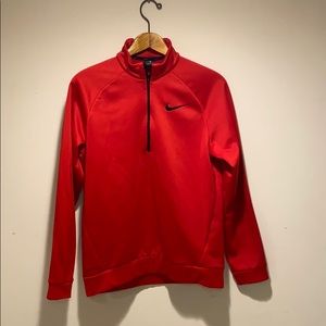 Long sleeve 1/4 zip Nike sweatshirt